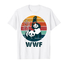 Load image into Gallery viewer, Panda bears wwf&#39;s vintage funny men women gift T-Shirt
