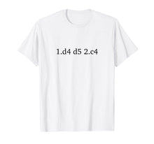 Load image into Gallery viewer, Queen's Gambit Cool Chess T Shirts for Chess Lovers
