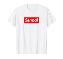Load image into Gallery viewer, Senpai Notice Me | Graphic Box Logo Japanese T-Shirt
