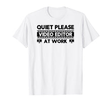 Load image into Gallery viewer, Video Editing T-Shirt Film Making Gift for Video Editor
