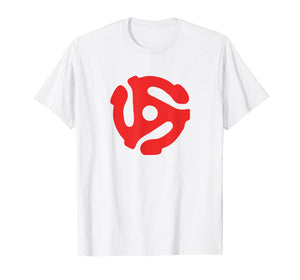 45 RPM ADAPTER DJ SHIRT | Vintage spider record T-SHIRT