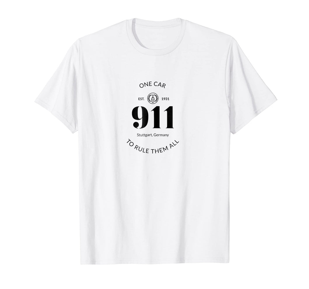 911 One Car To Rule Them All Sport Car Shirt