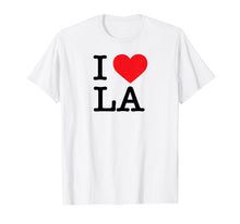 Load image into Gallery viewer, I Love LA Short Sleeve I Heart Los Angeles T-Shirt
