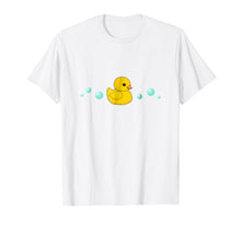 Load image into Gallery viewer, Cute Yellow Rubber Ducky T-shirt - Duck tshirt Duckie shirt

