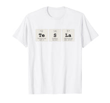 Load image into Gallery viewer, Periodic Table Tesla Shirt
