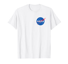 Load image into Gallery viewer, NASA Chest - NASA Shirt Meatball NASA Logo
