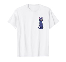 Load image into Gallery viewer, Kawaii luna moon neko kitten aesthetic anime shirt
