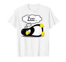 Load image into Gallery viewer, Cute Penguin Pajama Sleep T-shirt for bedtime
