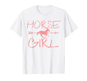 Funny Horse Girl Tee Shirts Horseback Riding Equestrian Tees