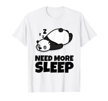 Load image into Gallery viewer, Sleepy Panda Bear Lover Animal Kids Men Women Youth T Shirt
