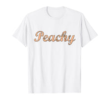 Load image into Gallery viewer, Peachy Vintage Weathered Retro 70&#39;s Classic Peach Shirt
