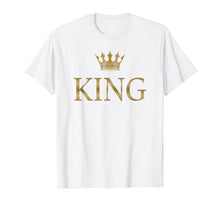 Load image into Gallery viewer, King Gold Crown Birthday T-Shirt
