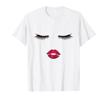 Load image into Gallery viewer, Eyelash Lips Lipstick Lash T-Shirt
