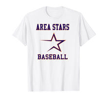 Load image into Gallery viewer, Area Stars Baseball Baseball T-Shirt
