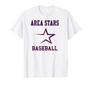 Area Stars Baseball Baseball T-Shirt