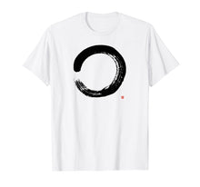 Load image into Gallery viewer, Zen Enso T-shirt With Artistic Zen Circle Calligraphy
