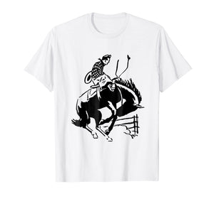 Cowboy Rodeo T-Shirt Western Wrangler Ranch Graphic Tee