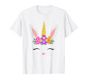 Easter Unicorn T Shirt Easter Day Bunny bunnicorn Shirt