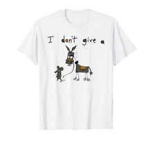 Load image into Gallery viewer, I Don&#39;t Give A Rats Ass Mouse Walking Donkey T-Shirts
