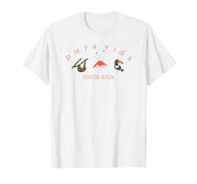 Load image into Gallery viewer, Costa Rica Sloth Volcano Toucan Souvenir T-shirt
