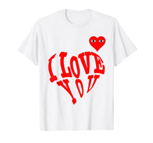 Load image into Gallery viewer, Heart For Comme Lovely In The Des Gift T-Shirt Of Garcon Tee
