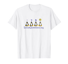 Load image into Gallery viewer, LinuxQuestions.org Logo on Front T-Shirt
