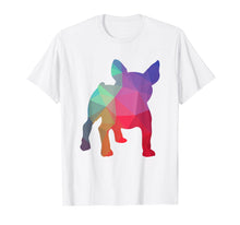 Load image into Gallery viewer, French Bulldog Poly Design Dog Lovers T-Shirt
