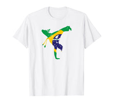 Load image into Gallery viewer, Flag of Brazil Capoeira T-Shirt
