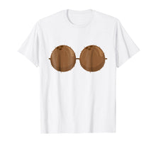 Load image into Gallery viewer, Coconut Bra - Funny Bra - Tropical Bra T-Shirt
