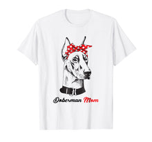 Load image into Gallery viewer, Doberman Mom Bandana Doberman Pinscher Mom Women T-shirt
