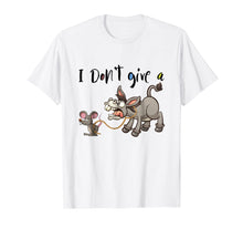 Load image into Gallery viewer, I Don&#39;t Give a Rat&#39;s Ass Funny Joke Tshirt
