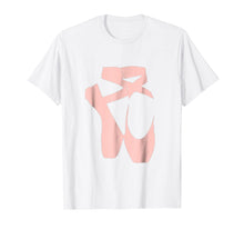 Load image into Gallery viewer, Ballet Dancer TShirt Pointe Shoe Ballerina Dancing Barre Tee
