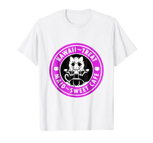 kawaii- treat maid- sweet cafe tshirt