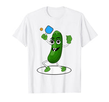 Load image into Gallery viewer, Pickleball Champ: Dill Pickle Ball + Paddle Design {T-Shirt}
