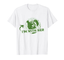 Load image into Gallery viewer, Earth Day 2019 T-Shirt I'm With Her Earth-Day Tee Shirt

