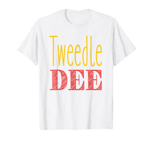 Load image into Gallery viewer, Tweedle Dee T-Shirt Halloween Costume Tee
