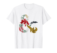Load image into Gallery viewer, Dragon Fire In The Dungeons T Shirt Dragon Angry
