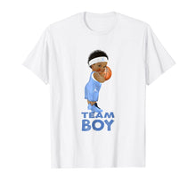 Load image into Gallery viewer, Ethnic Basketball Team Boy Baby Gender Reveal T-Shirt

