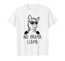 Load image into Gallery viewer, No Drama Llama Funny Lama Shirt
