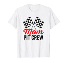Load image into Gallery viewer, Mom Pit Crew Shirt for Racing Party Costume
