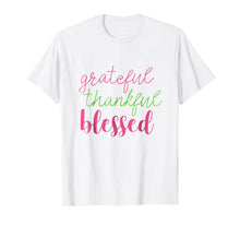 Load image into Gallery viewer, Alpha Kappa AKA Alpha Grateful Thankful Blessed T-Shirt
