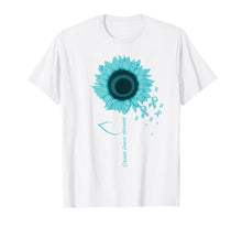 Load image into Gallery viewer, Ovarian Cancer Awareness Family T-shirt Survivor Pretty Tee
