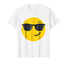 Load image into Gallery viewer, Emoji Face - Sunglasses Face costume T-Shirt
