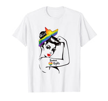 Load image into Gallery viewer, Lady Human rights LGBT Shirt, Rainbow Pride
