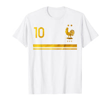 Load image into Gallery viewer, France Football Jersey Equipe de France Golden T-Shirt
