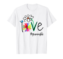 Load image into Gallery viewer, Love Grammy life #Grammylife Heart Floral Gift T-Shirt
