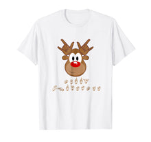 Load image into Gallery viewer, ASL T-Shirt Sign Language Deaf Christmas Reindeer Tee
