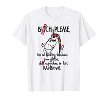 Load image into Gallery viewer, Bitch Please Rainbow funny Unicorn Unisex TShirt
