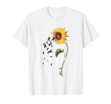 Load image into Gallery viewer, Melanoma Awareness Sunflower TShirt

