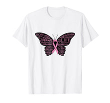 Load image into Gallery viewer, Breast Cancer Awareness Tshirt Survivor Hope Fight Cure
